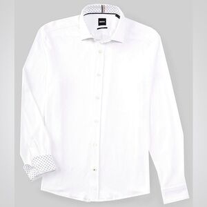 BOSS Slim Fit Stretch Jersey Roan Long Sleeve Woven XL